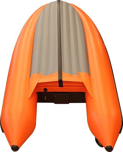 Надувная лодка ПВХ SOLAR-380 К (Оптима), оранжевый
