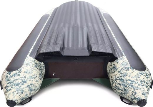 Надувная лодка ПВХ, SOLAR-420 Jet tunnel, красный