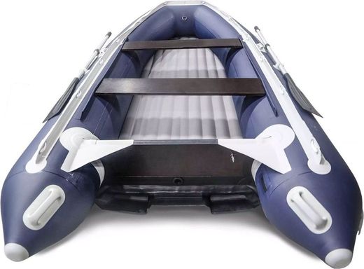 Надувная лодка ПВХ, SOLAR-420 Jet tunnel, красный