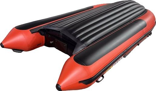 Надувная лодка ПВХ, SOLAR-420 К (Оптима), оранжевый