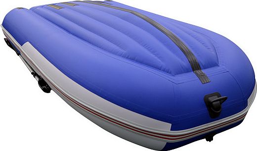 Надувная лодка ПВХ, STELS 315 Аеро НДНД, синий/белый