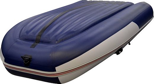 Надувная лодка ПВХ, STELS 355 Аеро НДНД, синий/белый