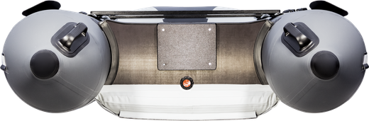 Надувная лодка ПВХ, Таймень NX 2900 НДНД, светло-серый/синий