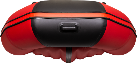 Надувная лодка ПВХ, Таймень NX 3400 НДНД PRO, красный/черный