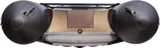 Надувная лодка ПВХ, Таймень NX 3600 НДНД PRO, бронь, графит/черный