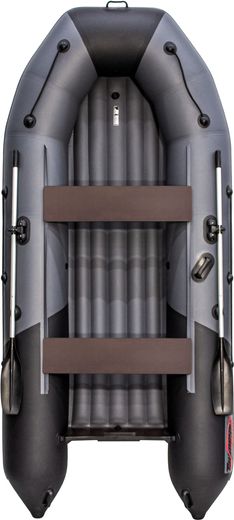 Надувная лодка ПВХ, Таймень NX 3600 НДНД PRO, бронь, графит/черный