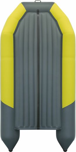 Надувная лодка ПВХ, Таймень NX 3800 НДНД PRO MAX, желтый/графит