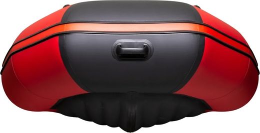 Надувная лодка ПВХ, Таймень NX 4000 НДНД PRO, красный/черный