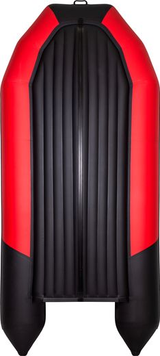Надувная лодка ПВХ, Таймень NX 4000 НДНД PRO, красный/черный
