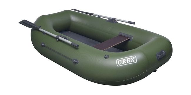 Надувная лодка ПВХ UREX-17, для сплава, зеленая