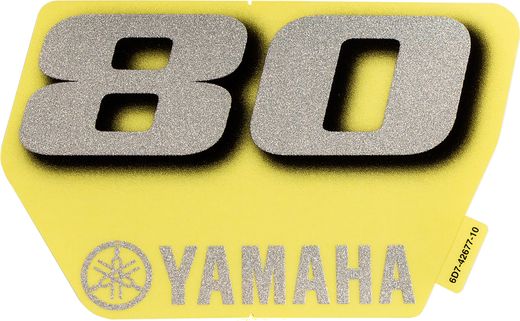 Наклейка капота Yamaha F80B (80), передняя