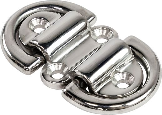 Обушок откидной с двойными полукольцами 6 мм, Marine Rocket