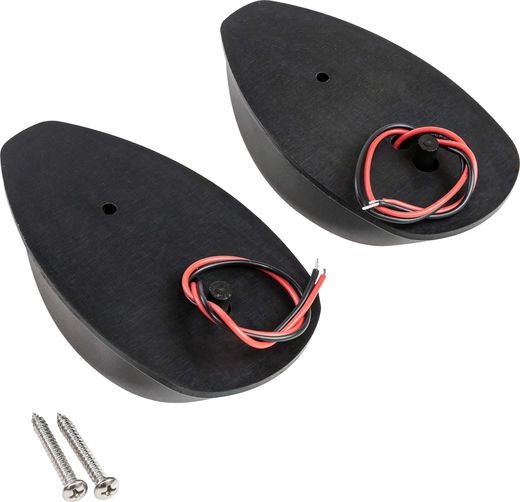 Огни ходовые светодиодные комплект, черный корпус, SeaFlo