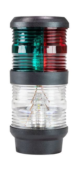 Огонь ходовой комбинированый LED (топовый, красный, зеленый)