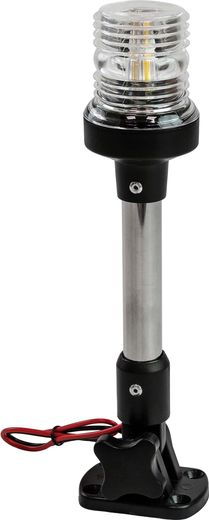 Огонь топовый на стойке 9,5" светодиодный 12-24 В