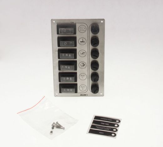 Панель переключателей, 6 кнопок, влагозащищенная