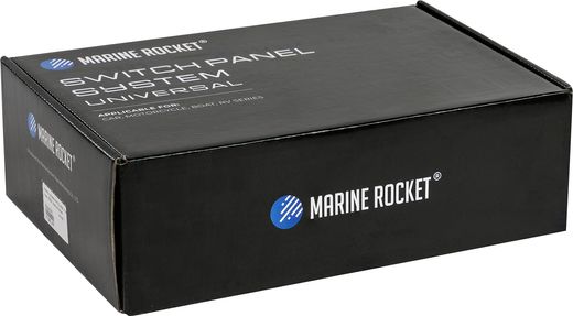 Панель управления (1 ряд, 6 кнопок, силикон, RGB), Marine Rocket