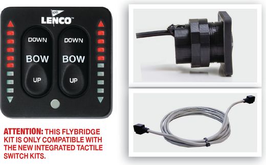 Панель управления для приводов транцевых плит Lenco Flybridge (11841-002)