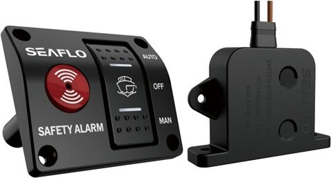 Панель управления помпой с сигнализацией наличия воды, 12 В, SeaFlo