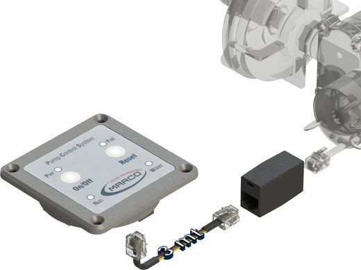 Панель управления водоподающей помпой 12/24В, Marco