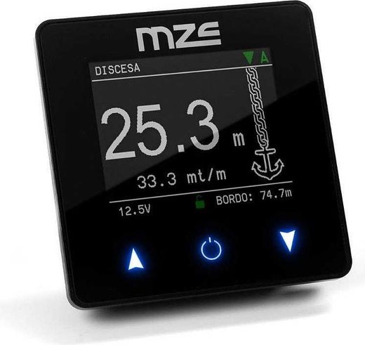 Панель управления якорной лебедкой со счетчиком цепи, Mzelectronic