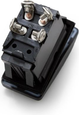 Переключатель 2х позиционный ON-OFF с подсветкой 12V/16A