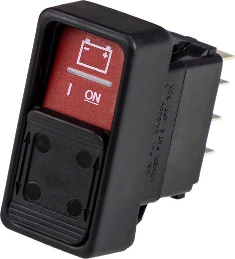 Переключатель дистанционного управления для реле зарядки и выключателей массы (ON)-OFF-(ON)