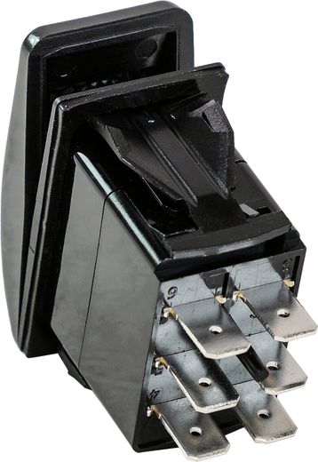 Переключатель трехпозиционный ON-ON-ON 12 В/20А 6Р