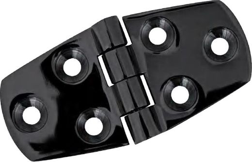 Петля 76х38 мм (3"X1-1/2"), цвет черный