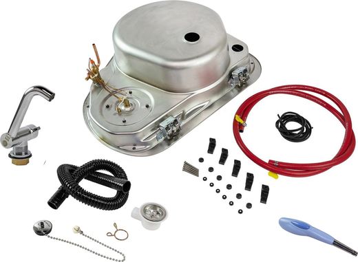 Плита газовая с мойкой, краном и сливом (комплект MR600RS1), Marine Rocket