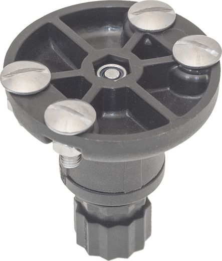 Площадка d 60 мм поворотная для установки оборудованя, черная, Borika