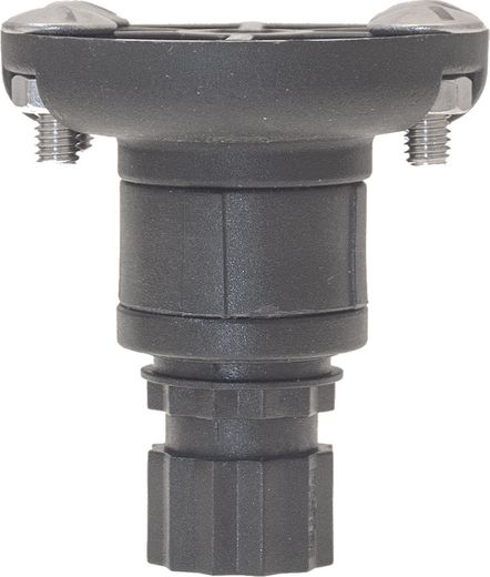 Площадка d 60 мм поворотная для установки оборудованя, черная, Borika