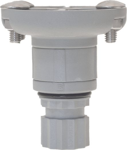 Площадка d 60 мм поворотная для установки оборудованя, серая, Borika