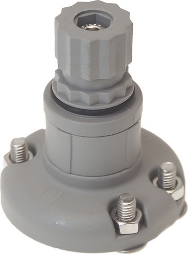 Площадка d 60 мм поворотная для установки оборудованя, серая, Borika