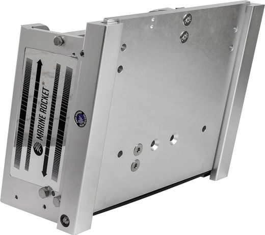 Подъёмник мотора гидравлический серебристый 50-300 л.с. с указателем, Marine Rocket