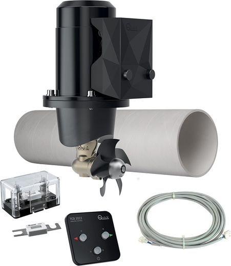 Подруливающее устройство Quick, D110mm, 25KGF, 12 В, (TCD2022 - TCDEX08 - TNL 1000mm)