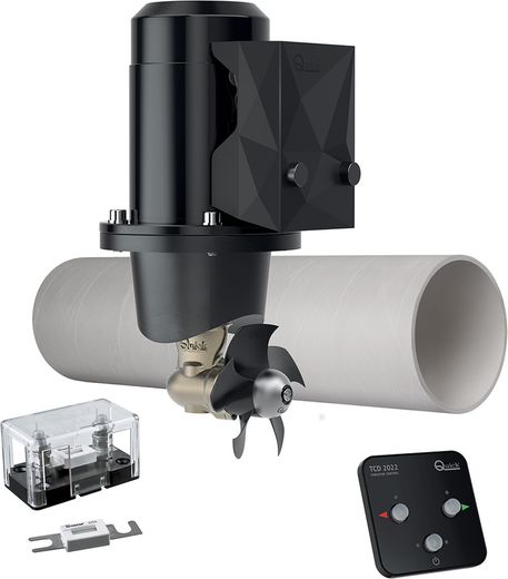 Подруливающее устройство Quick, D110mm, 25KGF, 12 В, (TCD2022 - TNL 750mm)