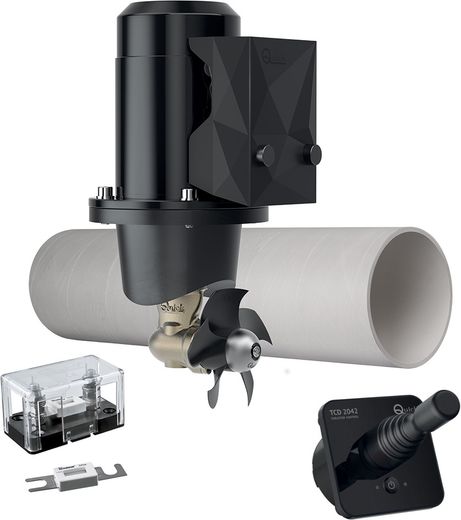 Подруливающее устройство Quick, D110mm, 25KGF, 12 В, (TCD2042 - TNL 750mm)