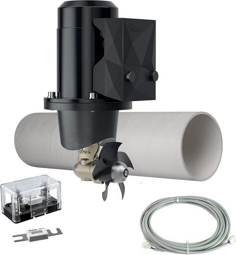 Подруливающее устройство Quick, D110mm, 25KGF, 12 В, (TCDEX08 - TNL 750mm)