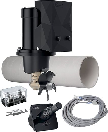 Подруливающее устройство Quick, D125mm, 30KGF, 12 В (TCD2022 - TCDEX06 - TNL 750mm)