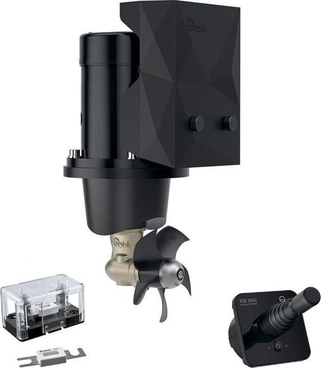 Подруливающее устройство Quick, D125mm, 30KGF, 12 В, (TCD2042 - NO TNL)