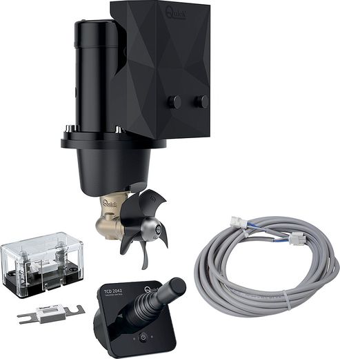 Подруливающее устройство Quick, D125mm, 30KGF, 12 В (TCD2042 - TCDEX08 - NO TNL)