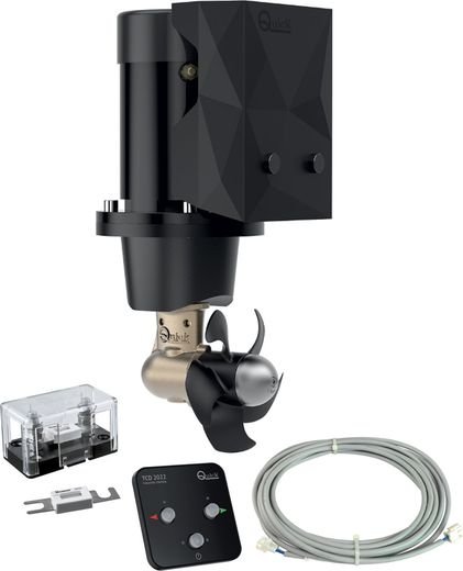 Подруливающее устройство Quick, D140mm, 40KGF, 12 В, (TCD2022 - TCDEX08 - NO TNL)