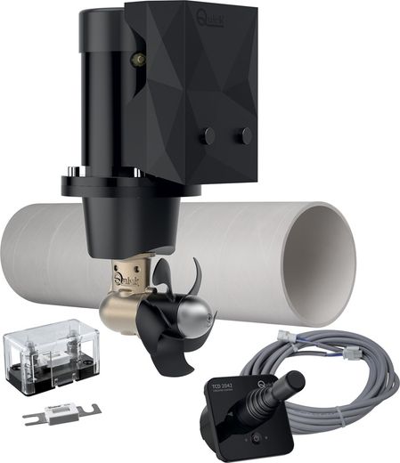 Подруливающее устройство Quick, D140mm, 40KGF, 12 В, (TCD2042 - TCDEX08 - TNL 1000mm)
