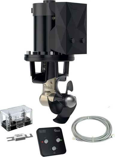 Подруливающее устройство Quick, D185mm, 55KGF, 12 В, (TCD2022 - TCDEX06 - NO TNL)