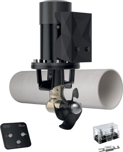 Подруливающее устройство Quick, D185mm, 55KGF, 12 В, (TCD2022 - TNL 1000mm)