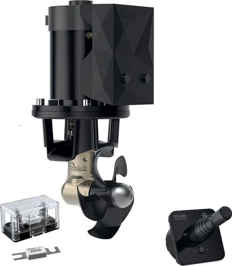 Подруливающее устройство Quick, D185mm, 55KGF, 12 В, (TCD2042 -NO TNL)