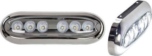 Подводный огонь IH6AP, белый свет, 9.4w, Marine Rocket