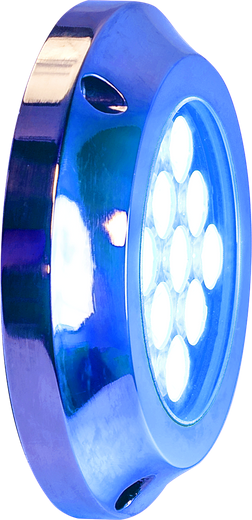 Подводный огонь IH9CP, голубой свет, 17w, Marine Rocket