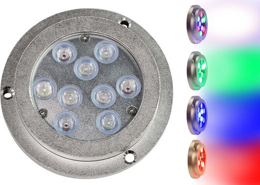 Подводный огонь IH9DP, RGB, 17w, Marine Rocket